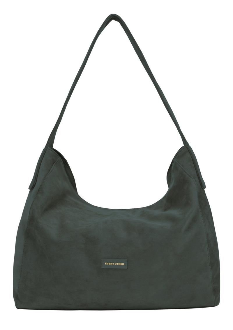 An image of the Every Other Suede Single Strap Shoulder Bag