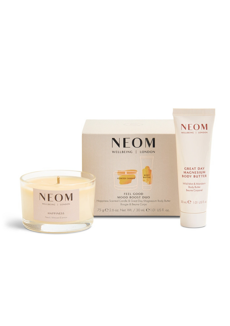 An image of the Neom Feel Good Mood Boost Duo