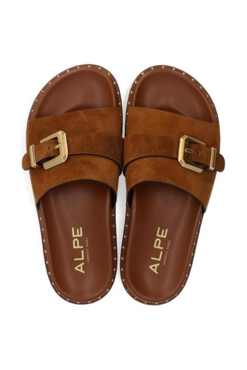 An image of the Alpe Alive Suede Sandal