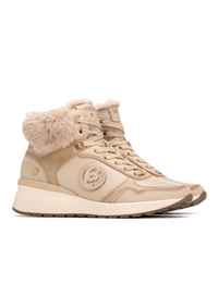 An image of the Carmela Leather Platform Ankle Boot