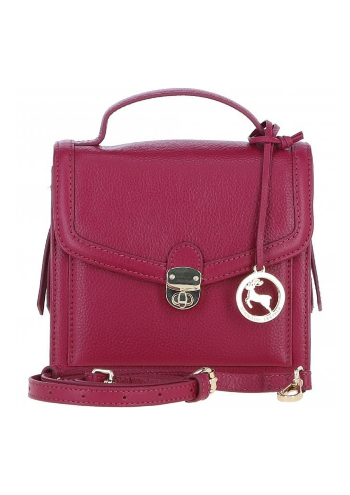 An image of the Ashwood Leather Compact Handbag