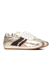 Pu Leather Platform Trainers