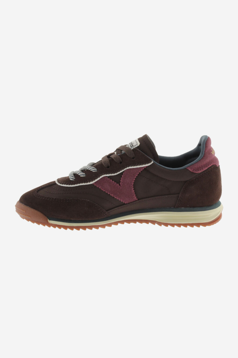 Saturno Leather & Nylon Trainer