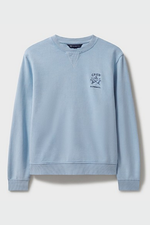 An image of the Crew Clothing Pigment Dyed Crew Neck Sweatshirt