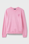 An image of the Crew Clothing Pigment Dyed Crew Neck Sweatshirt