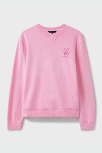 An image of the Crew Clothing Pigment Dyed Crew Neck Sweatshirt