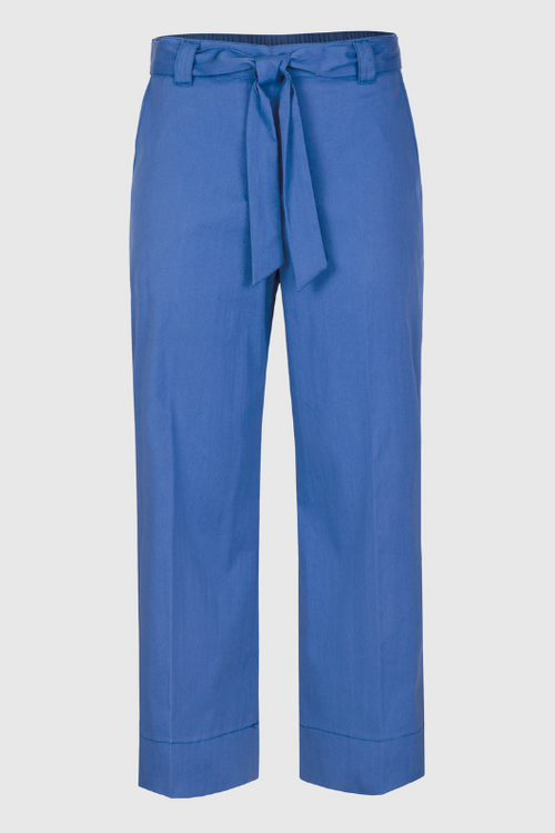 An image of the Bianca Parigi Trousers in the colour Blue.