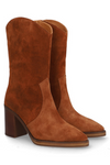 An image of the Alpe Suede Heeled Boots