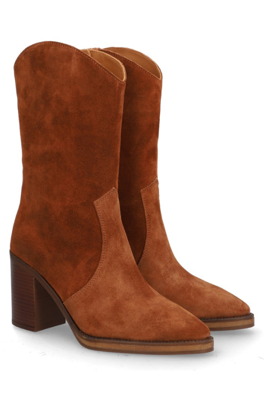 An image of the Alpe Suede Heeled Boots