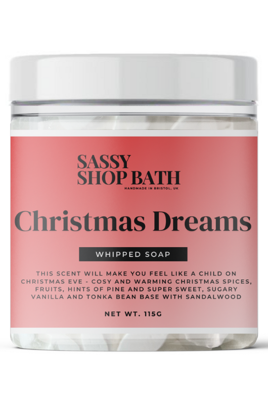 An image of the Sassy Scents Whipped Soap 115g