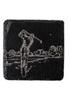 An image of the Selbrae House Slate Coaster - Stag