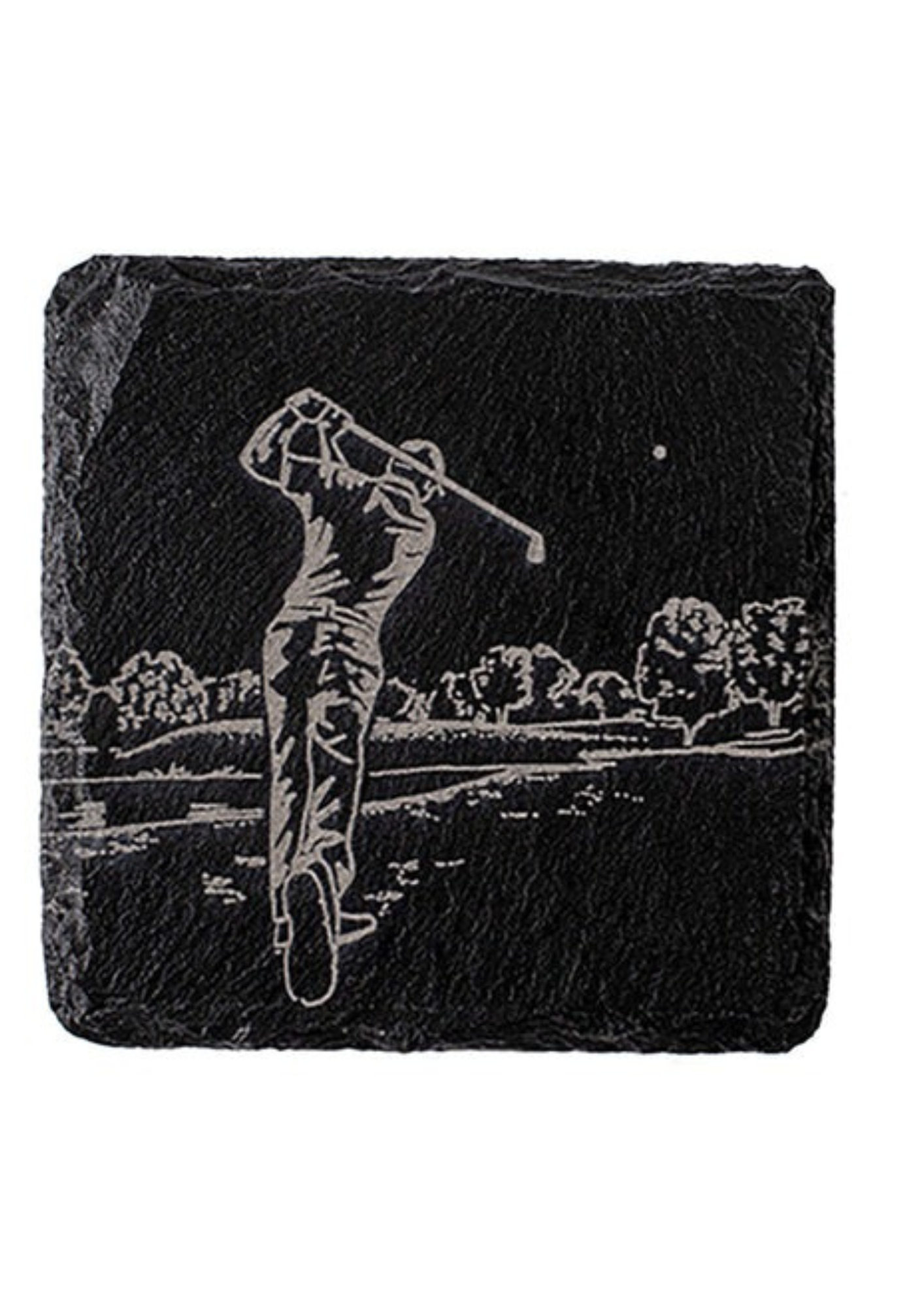 An image of the Selbrae House Slate Coaster - Stag