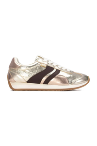 Pu Leather Platform Trainers