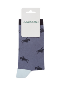 An image of the Schoffel Ladies Cotton Socks