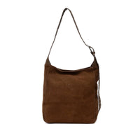 Suede Handbag