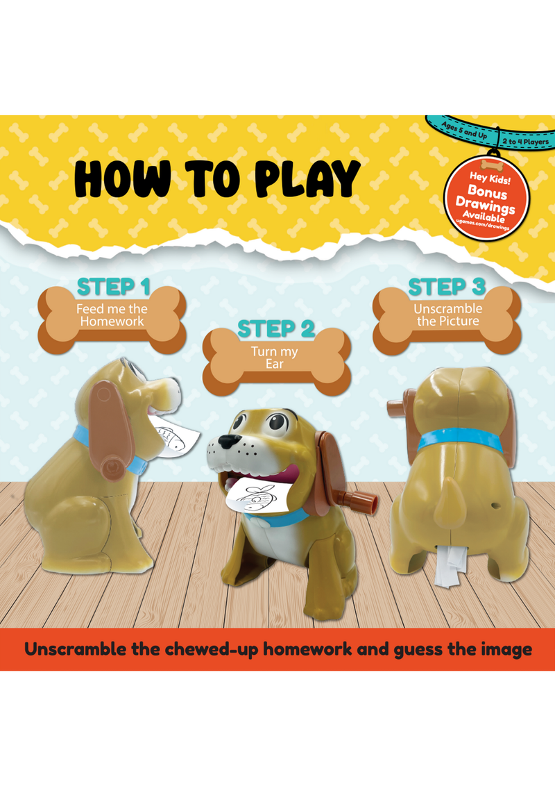 An image of the University Games Dog Ate My Homework Game