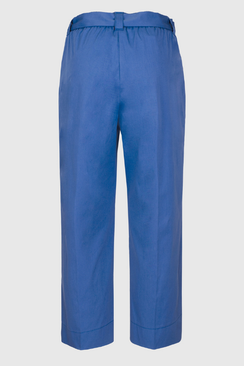 An image of the Bianca Parigi Trousers in the colour Blue.