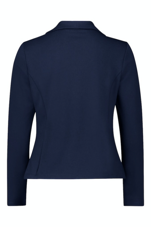 An image of the Betty Barclay Jacket in the colour Dark Sky.