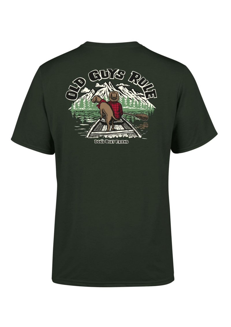 An image of the Old Guys Rule Dogs Best Friend III T-Shirt