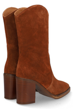 An image of the Alpe Suede Heeled Boots