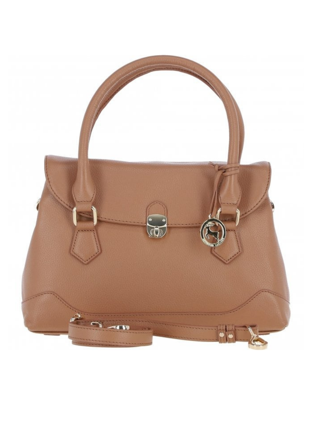 An image of the Ashwood Leather Leather Shoulder Bag with Crossbody Strap
