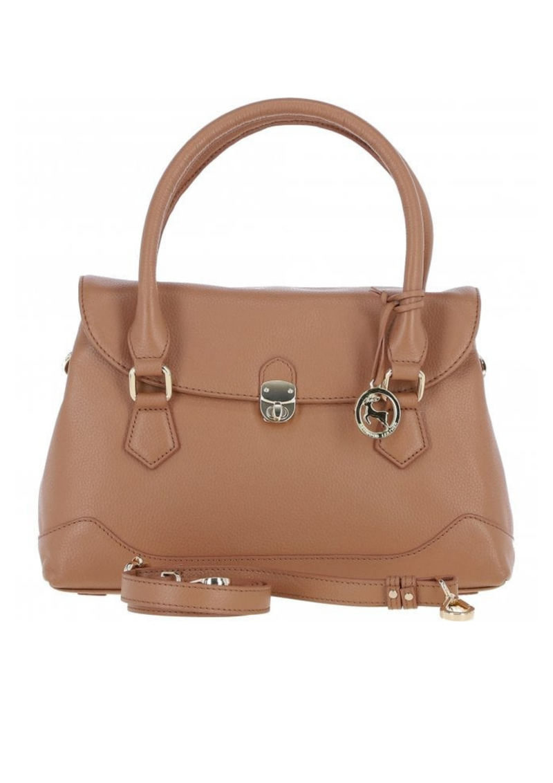 An image of the Ashwood Leather Leather Shoulder Bag with Crossbody Strap