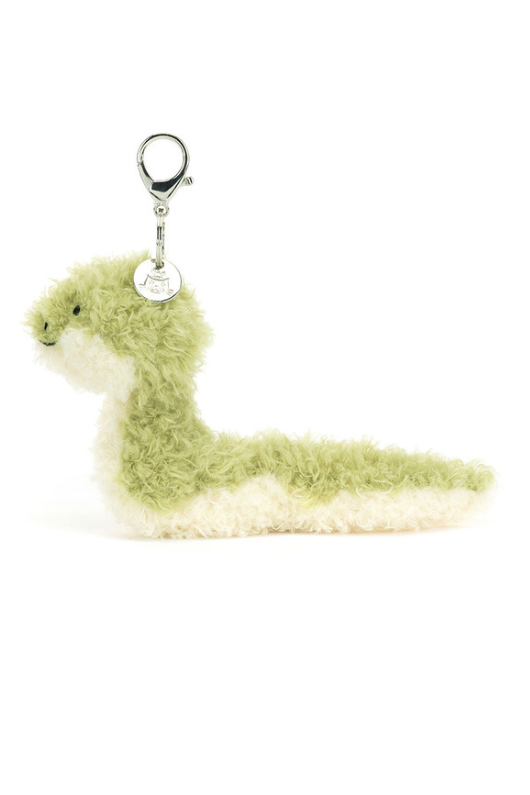 An image of the Jellycat Jellycat Little Snake Bag Charm