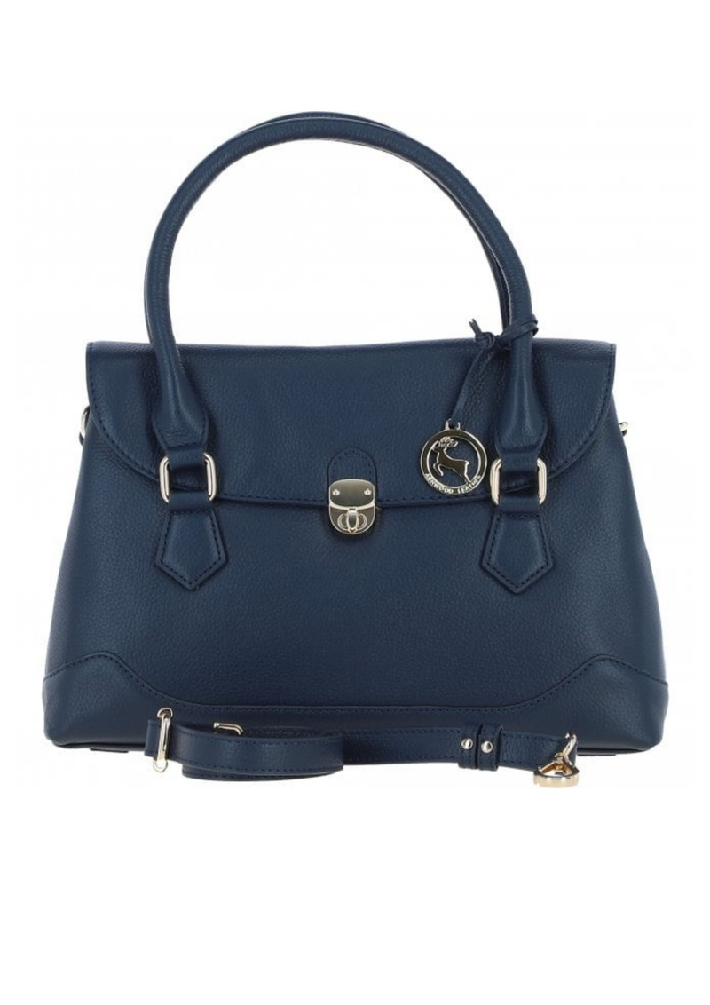 An image of the Ashwood Leather Leather Shoulder Bag with Crossbody Strap