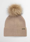 An image of the Barbour International Mallory Pom Beanie Hat