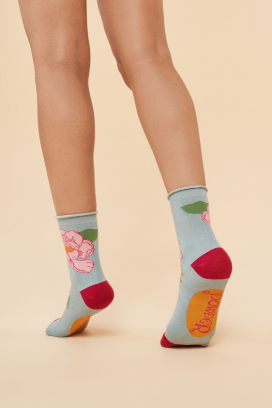 An image of the Powder Ankle Socks