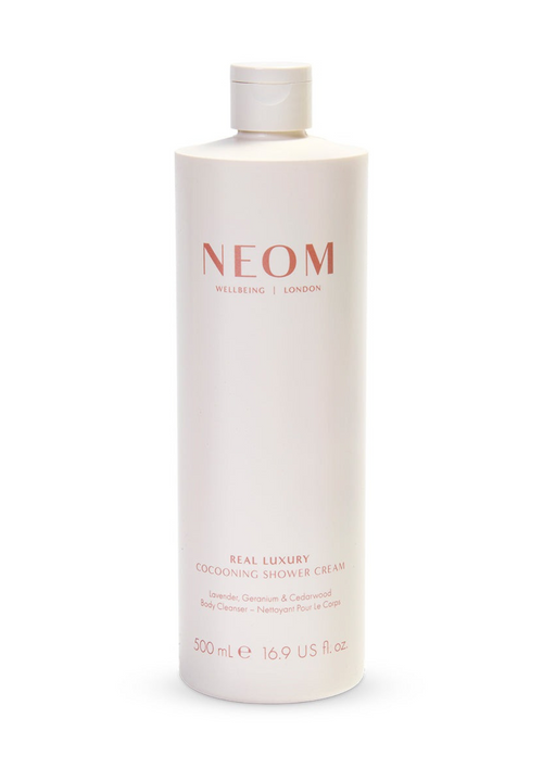 An image of the Neom Real Luxury Cocooning Shower Cream