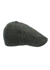 An image of the Heather Accessories Mallaig Harris Tweed Duckbill 6 Piece Cap