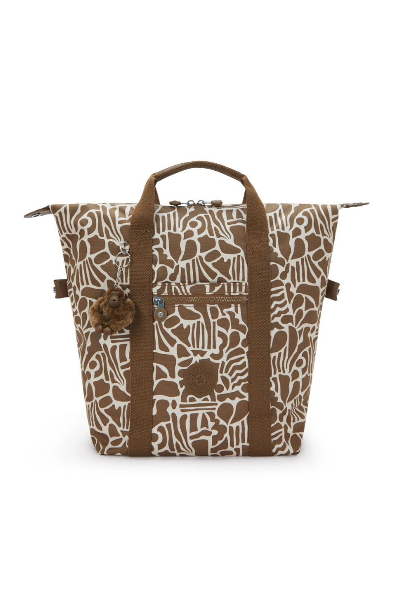 An image of the Kipling New Art Backpack - Cocktail Khaki