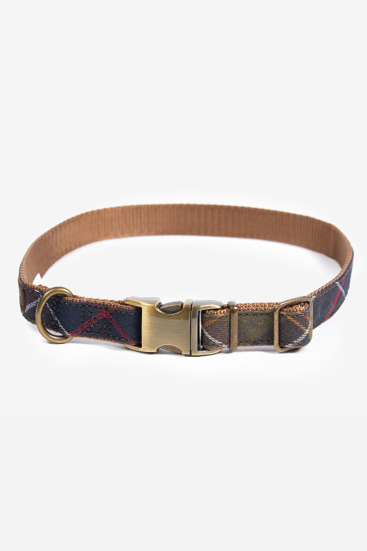 An image of the Barbour Tartan/Webbing Dog Collar