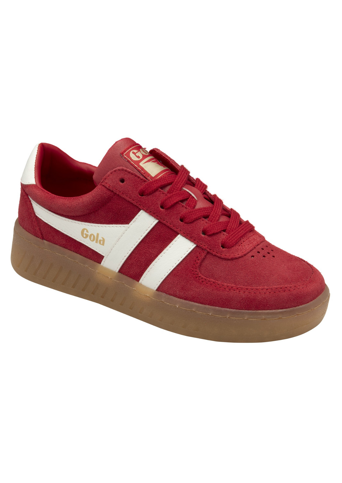 An image of the Gola Grandslam Suede Trainer