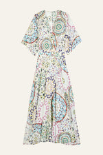 An image of the BA&SH Licia Floaty Printed Dress