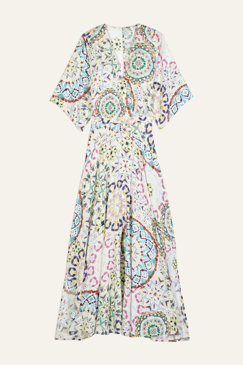 An image of the BA&SH Licia Floaty Printed Dress