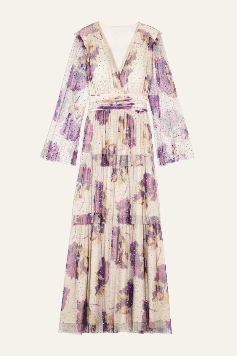 An image of the BA&SH Railey Tiered Dress