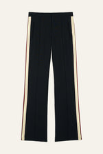 An image of the BA&SH Soda Bootcut Trousers in the colour Black.
