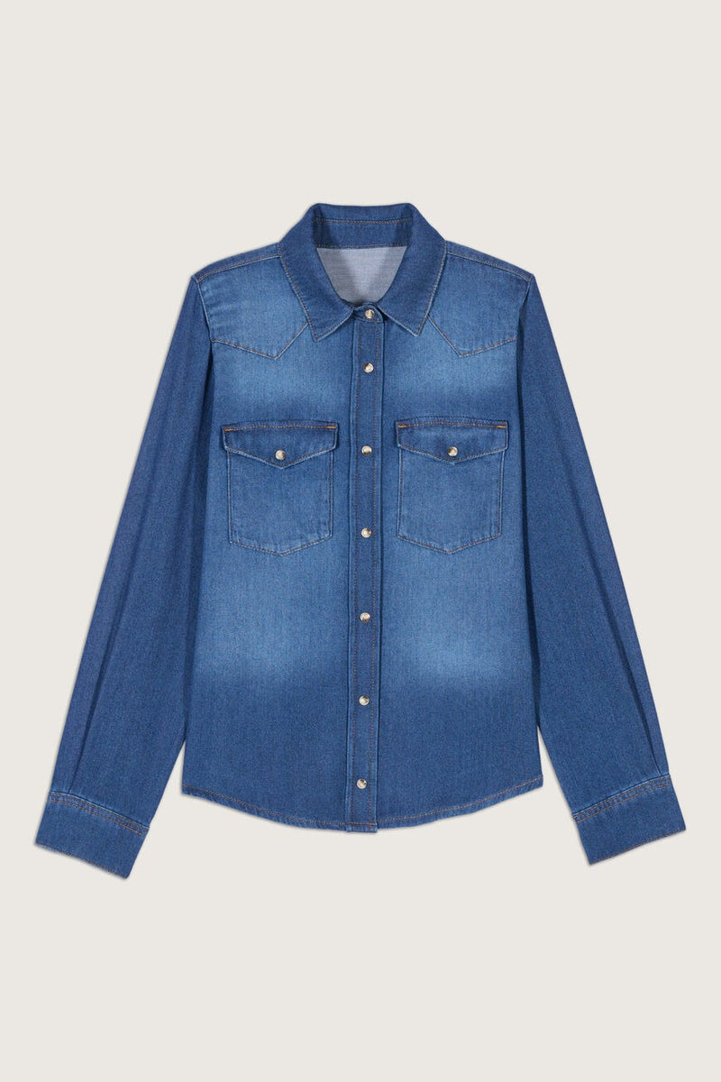 An image of the BA&SH Walter Shirt
