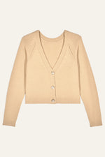 An image of the BA&SH Carila Cardigan