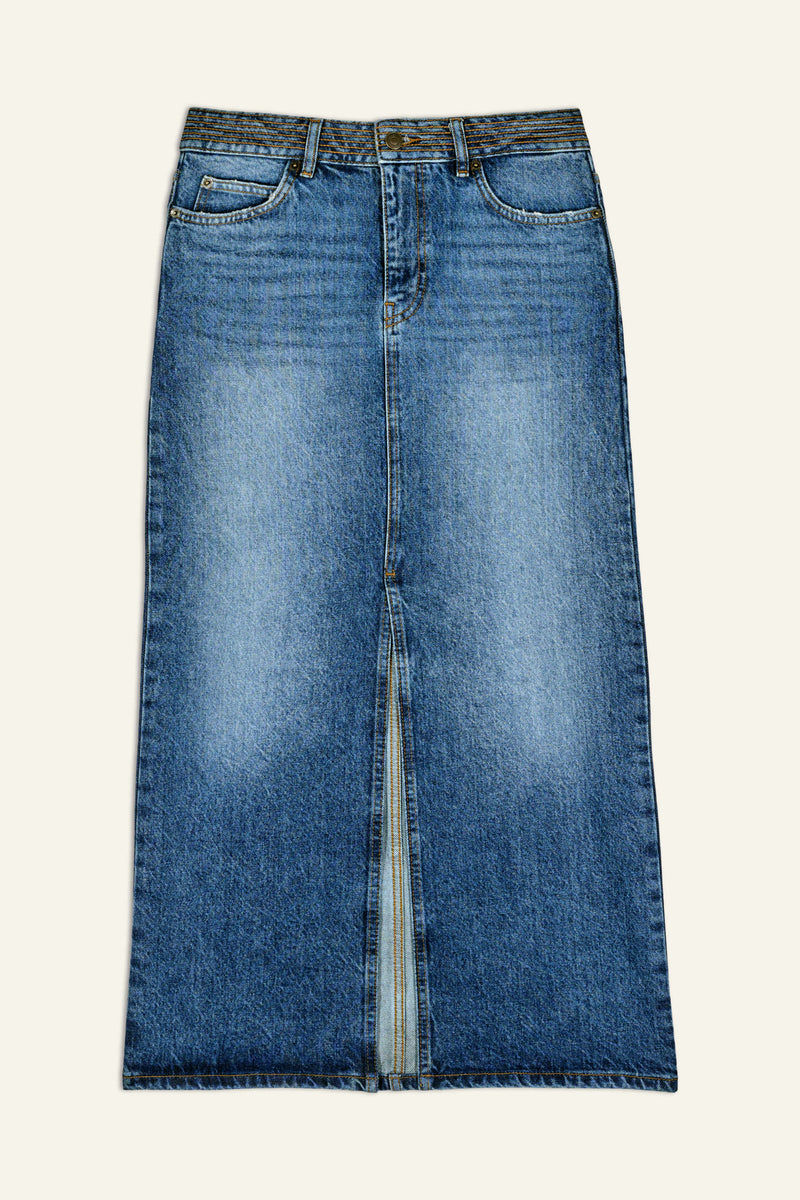 An image of the BA&SH Math Skirt