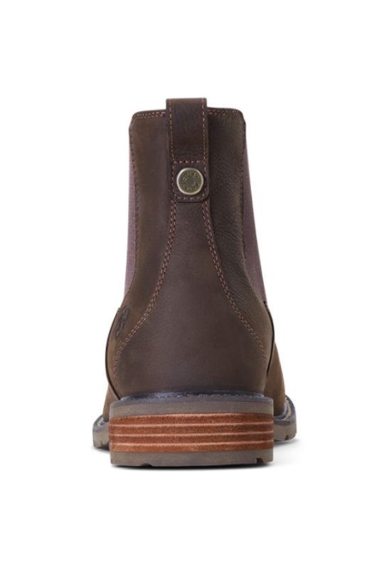 An image of the Ariat Men's Wexford Waterproof Chelsea Boot in the colour Java.
