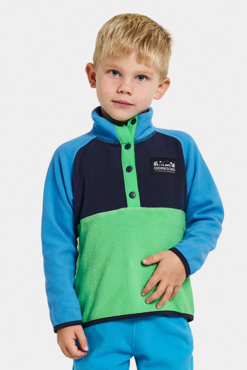 An image of the Didriksons Monte 3 Button Fleece