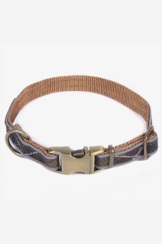 An image of the Barbour Barbour Reflective Tartan Dog Collar