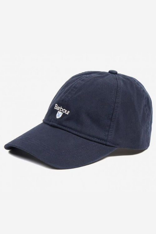 An image of the Barbour Cascade Sports Cap in the colour Navy.