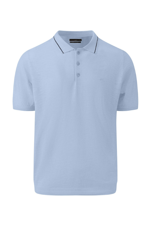 An image of the Fynch-Hatton Knitted Polo