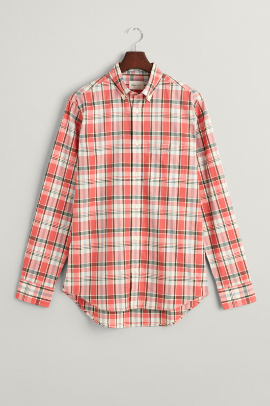 An image of the Gant Cotton Linen Check Shirt