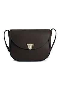 An image of the Fairfax & Favor Fairfax & Favor Blenheim Saddle Bag Mahogany Leather