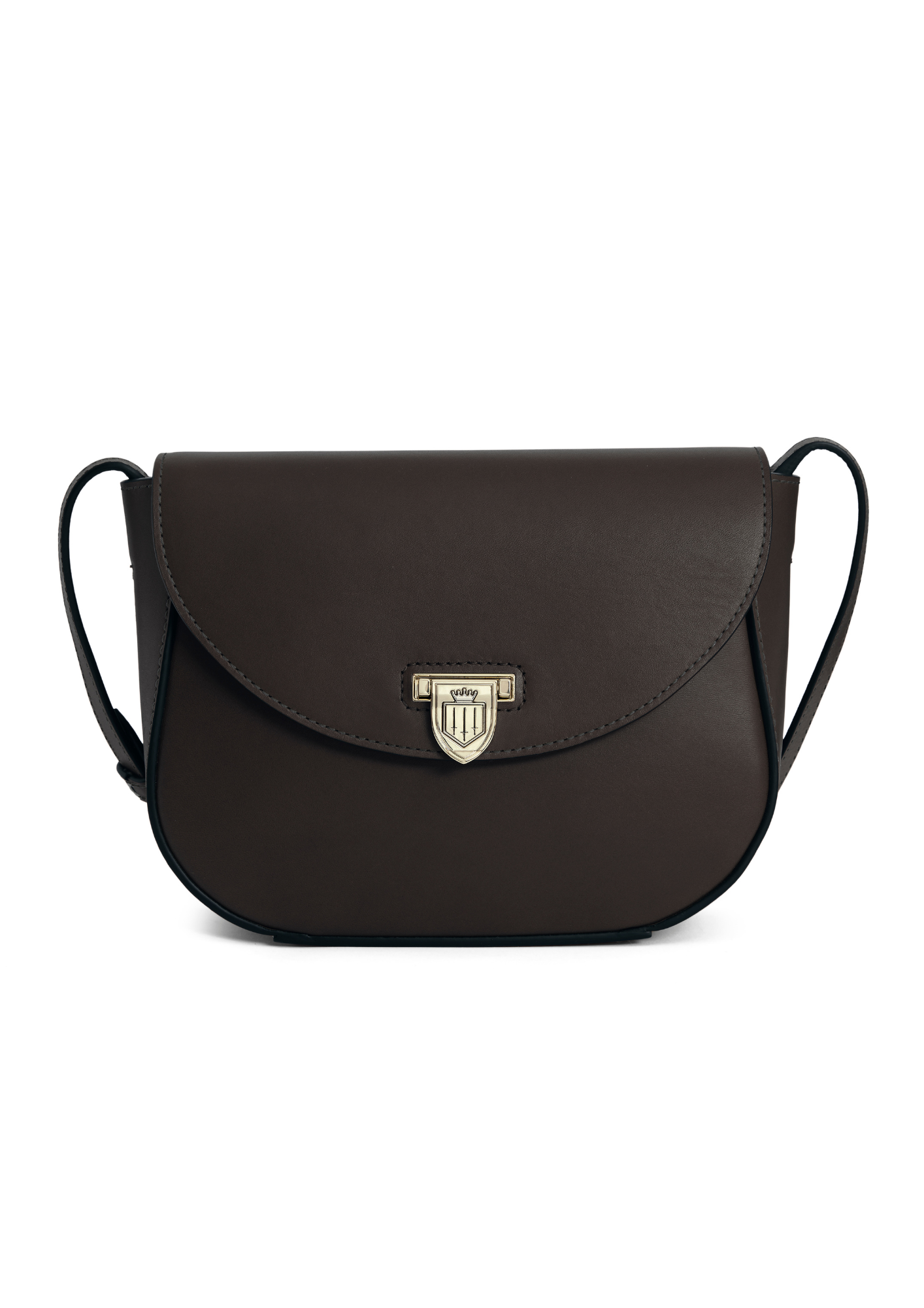 An image of the Fairfax & Favor Fairfax & Favor Blenheim Saddle Bag Mahogany Leather